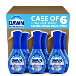 Heavy Duty Powerwash Commercial Dish Spray, 16 oz, 6 Pack: 6 Starter Kits