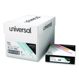 Deluxe Colored Paper, 20 lb Bond Weight, 8.5 x 11, Blue, 500 Sheets/Ream, 10 Reams/Carton