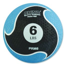Rhino Elite Medicine Ball, 6 lb, Blue