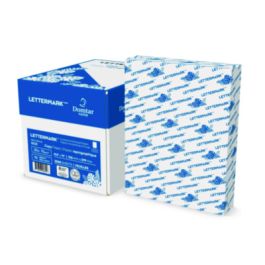 Custom Cut-Sheet Copy Paper, 92 Bright, 5-Hole (5/16") Top Punched, 20 lb Bond Weight, 8.5 x 11, White, 500/Ream