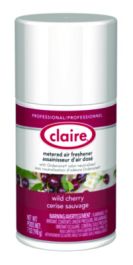 Metered Air Freshener, Cherry Scent, 7 oz Aerosol Spray, 12/Carton