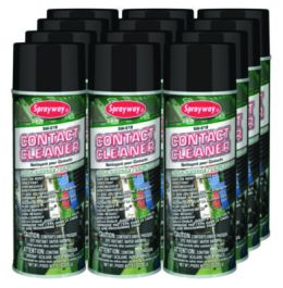 Contact Cleaner, 10 oz Aerosol Spray, 12/Carton