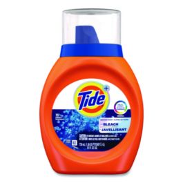 Plus Bleach Alternative Liquid Laundry Detergent, HE Compatible, 16 Loads, Original Scent, 25 oz Bottle, 6/Carton