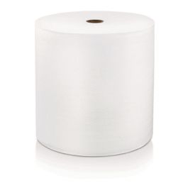 Hard Wound Roll Towel, 1-Ply, 7" x 800 ft, White, 6 Rolls/Carton