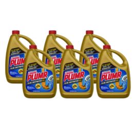 Pro-Strength Full Clog Destroyer Plus PipeGuard, Gel, 80 oz, 6/Carton