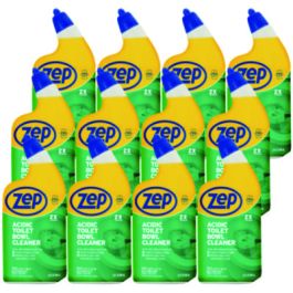 Acidic Toilet Bowl Cleaner, Mint, 32 oz Bottle, 12/Carton
