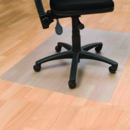 Cleartex Advantagemat Phthalate Free PVC Chair Mat for Hard Floors, 36" w x 48" l, Clear