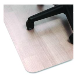 Ecotex Marlon BioPlus Rectangular Polycarbonate Chair Mat for Hard Floors, Rectangular, 46" w x 60" l, Clear