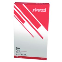 Copy Paper, 92 Bright, 20 lb Bond Weight, 11 x 17, White, 500 Sheets/Ream