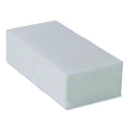 Melamine Block Erasing Sponge, 4.75 x, 2.65, 1.12" Thick, White, 24/Carton