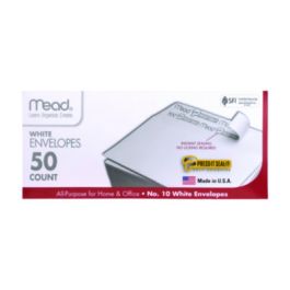 Press-it Seal-it Self-Adhesive Envelope, #10, Commercial Flap, Self-Adhesive Closure, 4.18 x 9.5, White, 50/Box