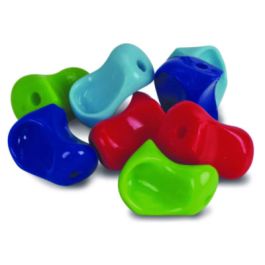 Pinch Pencil Grip, 1" Long, Assorted Colors, 100/Carton
