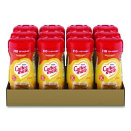 Non-Dairy Powdered Creamer, Hazelnut, 15 oz Canister, 12/Carton