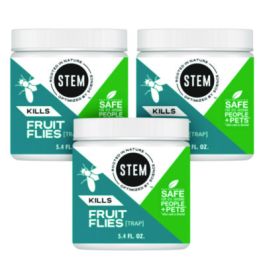 STEM Fruit Flies Trap, 5.4 oz Jar, 8/Carton