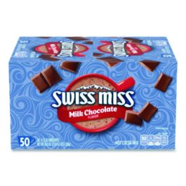 Hot Cocoa Mix, Regular, 0.73 oz. Packets, 50 Packets/Box
