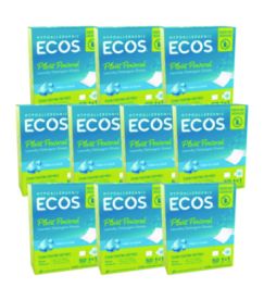 Liquidless Laundry Detergent Sheets, Free and Clear, 50 Sheets/Pack, 10 Packs/Carton