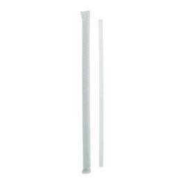 Giant Paper-Wrapped Straw, 10.25", Translucent, 1,800/Carton