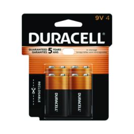 CopperTop Alkaline 9V Batteries, 4/Pack