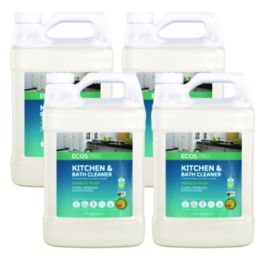 Parsley Plus All-Purpose Kitchen and Bathroom Cleaner, Herbal Scent, 1 gal Bottle, 4/Carton