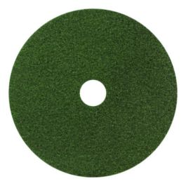 Black Diamond 3000 Grit Diamond Pad, 14" Diameter, Black/Green, 2/Carton