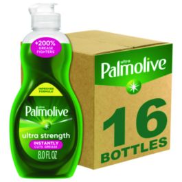 Dishwashing Liquid, Fresh Scent, 8 oz. Bottle, 16/Carton