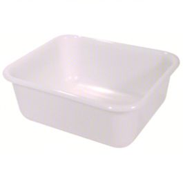 Bus/Tote, 12.38 x 14.38 x 5.38, White, 6/Carton