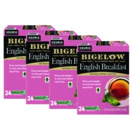 English Breakfast Tea K-Cups, 24/Box, 4 Box/Carton