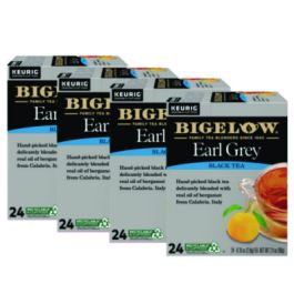 Earl Grey Tea K-Cup Pack, 24/Box, 4 Box/Carton