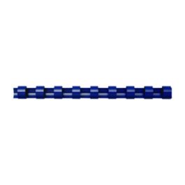 Plastic Comb Bindings, 3/4" Diameter, 150 Sheet Capacity, Navy, 100/Pack
