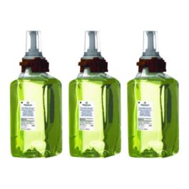 ADX Foaming Hand Soap Refills, Hand/Hair/Shower Wash, Citrus Ginger Scent, 1,250 mL, 3/Carton