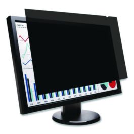 Anti-Glare Reversible Privacy Screen for 24" Widescreen Flat Panel Monitor, 16:9 Aspect Ratio