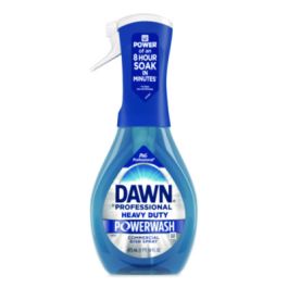 Heavy Duty Powerwash Commercial Dish Spray, Fresh Scent, 16 oz Trigger Spray Bottle