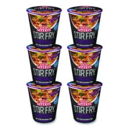 Cup Noodles Stir Fry, Teriyaki Chicken, 3 oz Cup, 6/Carton