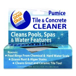 Tile and Concrete Cleaner, 6 x 1.5, Gray, 12/Carton