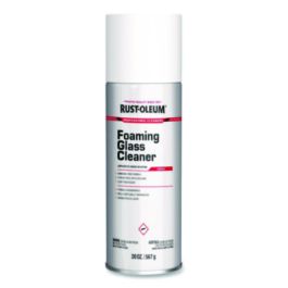 Professional Foaming Glass Cleaner Aerosol, 20 oz Aerosol Spray, 12/Carton