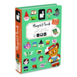 Magneti'books, Fairy Tales, 40 Pieces (10 Cards, 30 Magnetic Shapes), Ages 3 to 8