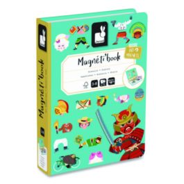 Magneti'books, History, 72 Pieces (12 Cards, 60 Magnetic Shapes), Ages 3 to 8