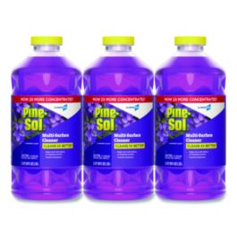 CloroxPro Multi-Surface Cleaner Concentrated, Lavender Clean Scent, 80 oz Bottle, 3/Carton
