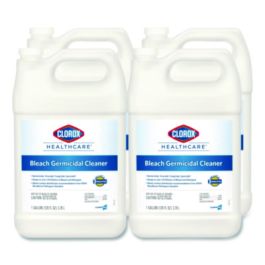 Bleach Germicidal Cleaner, 128 oz Refill Bottle, 4/Carton