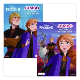 Disney Frozen 2 Jumbo Coloring and Activity Book, 10.75 x 7.75, 64 Pages