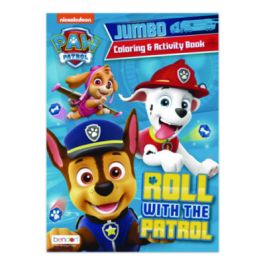 Nickelodeon Paw Patrol Jumbo Coloring and Activity Book, 10.75 x 7.75, 64 Pages