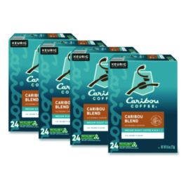 Caribou Blend Coffee K-Cups, 96/Carton