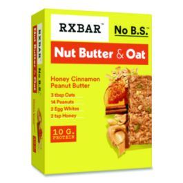 Gluten-Free Honey Cinnamon Peanut Butter Protein Bar, 1.9 oz Bar, 12/Box