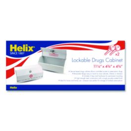 Metal Lockable Wall-Mounted Drug Cabinet,11.5 x 4.24 x 4.75, White
