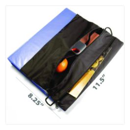 Strap-n-Sack for Binder, 11.5 x 8.5, Blue