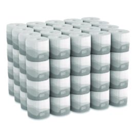 Pacific Blue Basic Embossed Bathroom Tissue, Septic Safe, 2-Ply, White, 550/Roll, 80 Rolls/Carton