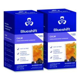 Calm Blackberry Sage Drink Mix, 0.23 oz Packets, 10/Pack, 2 Packs/Carton