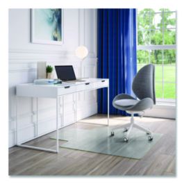 OceanMat Hard Floor Chair Mat, Lipped, 36 x 48, Clear