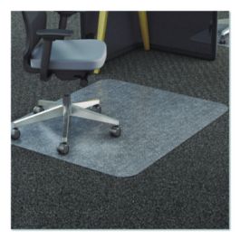 All Day Use Chair Mat - All Carpet Types, 46 x 60, Rectangle, Clear