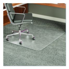 ExecuMat Carpet Chair Mat, Rectangular, 46 x 60, Clear